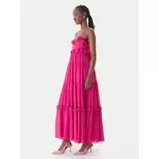 MICHAEL Michael Kors Poletna obleka MS683E37R3 Roza Relaxed Fit