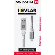 SWISSTEN 71541012 USB A / strela 1,5M