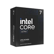 INTEL Core Ultra 7 265K 3,9/5,5GHz 20c/20t 30MB LGA1851 125/250W brez hladilnika BOX procesor