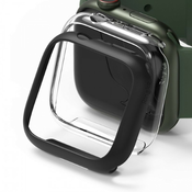 Zaščita za Apple Watch 7 (45mm) Ringke Slim 2-Pack Clear & Matte Black