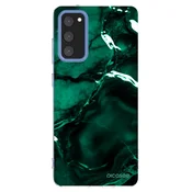 Silikonski prozorni ovitek za Samsung Galaxy S20 FE - Dark emerald