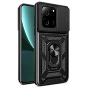 Robusten ovitek Camshield Pro za Xiaomi 13T/13T Pro - črn