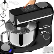 Ruhhy 2300W touch planetarni mešalnik robot LCD z ogrevano posodo + tehtnico črn 5,5L, (5000116322)