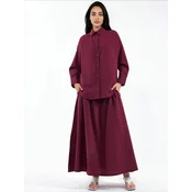 MSN Collection Obleka za doma burgund