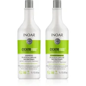 INOAR CicatriFios set za poškodovane in krhke lase 2x1000 ml