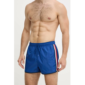 Kopalne kratke hlače Tommy Hilfiger moške, mornarsko modra barva, UM0UM03217