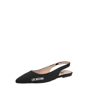 Love Moschino Balerinke SCARPAD.SFILATA10 črna / bela