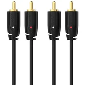 SINOX SXA04205 5 m 2 RCA cinch M - 2 RCA cinch M avdio kabel