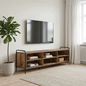 vidaXL TV omarica 140 x 39,5 x 50 cm Star les Inženirski les