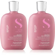 Alfaparf Milano Semi di Lino Moisture Duo Kit set za suhe lase