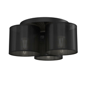 Plafonski luster LOFT SHADE 3xE27/60W/230V crni