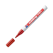 Edding marker z lakom E-751, 1-2mm, rdeč