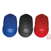 Logitech M330 Silent Plus, Wireless Mouse, blue