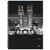 BLOK KOLEGIJ A4 CRTE 70L CITIES BY NIGHT ELISA