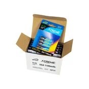 Polnilne baterije AAA Ni-MH 1,2 V 1100 mAh XTREME, 12 kosov 82-720-