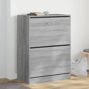 Ormaric za cipele s 2 preklopne ladice boja hrasta 80x42x108 cm