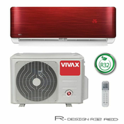 KLIMA UREĐAJ VIVAX ACP-12CH35AERI RED R32