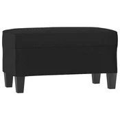 Vidaxl Klop črna 70x35x41 cm umetno usnje