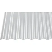 PC valovita plošča Sinus 76/18 žlebasta prozorna 1,4 mm 2.000 mm x 900 mm