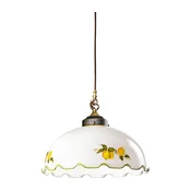 Kolarz 731.32.118 - Luster na kablu NONNA, 1xE27/75W/230V, precnik 36 cm, limun-žuta