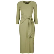 Lauren Ralph Lauren IMALAH LONG SLEEVE DAY DRESS Kaki