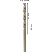 Sveder PRO Stainless Steel HSS-Co, 4,3 x 47 x 80 mm, 10 kosov