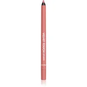 Gosh Velvet Touch vodoodporni svinčnik za ustnice odtenek 003 Lip Blush 1.2 g