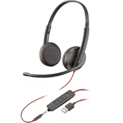 HP HP Poly Blackwire C3225 slušalke (binauralne) črne