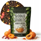 shumee Zeleni čaj Sladke skrivnosti 50 g Sadni marelični sladkorni srčki