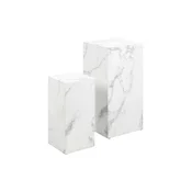 Livetastic Set Mizic Marble, Bela, 2-Delni