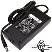 DELL Napajalnik 180W 19,5V, 7,4x5,0, originalni