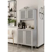 Hanah Home ormar za kafe kutak Avior 90, 90 cm, svetlosivi
