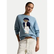 Polo Ralph Lauren Pulover 211B17743001 Modra Regular Fit