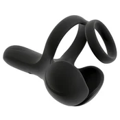 Rebel Ball Massager with Perineum Stimulator Black