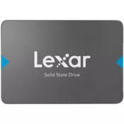 Lexar 2TB NQ100 2,5 SATA (6 Gb/s) SSD, do 560 MB/s čitanja i 500 MB/s pisanja LNQ100X002T-RNNNG