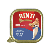 Ekonomicno pakiranje Rinti Gold Mini 24 x 100 g - Piletina i guska