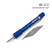 Baku KOMPLET IZVIJAČEV orodje 12 v 1 delni komplet