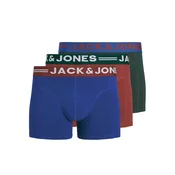 JACK & JONES Boksarice JACLICHFIELD modra / zelena / krvavo rdeča / bela