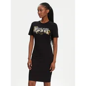 Versace Jeans Couture Vsakodnevna obleka 78HAOC06 Črna Slim Fit