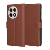 Etui Techsuit Leather Folio za OnePlus 13R - rjav