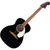 Fender California Deluxe Monterey E WN Black Elektro-akusticna dreadnought