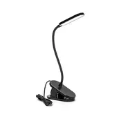Aigostar - LED prigušiva stona lampa sa klipsom LED/2,5W/5V crna