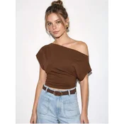 Bianco Lucci Bluza Blusen rjava