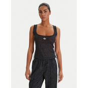 ADIDAS ORIGINALS Top  črna / bela