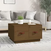 Stolic za kavu boja meda 60 x 53 x 35 cm od masivne borovine