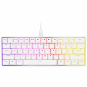 slomart tipkovnica corsair k65 rgb mini azerty francoski črna