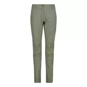 CMP WOMAN LONG PANT, ženske pohodne hlače, zelena 34T6706