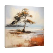 Canvas Slika na platnu Pored Dunava, Bez rama, 120 x 120 cm