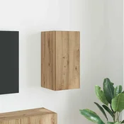 vidaXL TV stenska omara Oreh 30 x 31 x 60 cm Konstruiran les