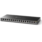 Switch TP-LINK TL-SG116E Gigabit/16xRJ45/10/100/1000Mbps/eSmart/Desktop metalno kuciste